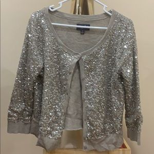 American Eagle sequin sweater